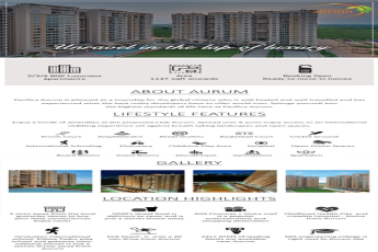 Book ready possession luxury apartments @ Rs. 48.17 Lakhs at Pacifica Aurum in Chennai
